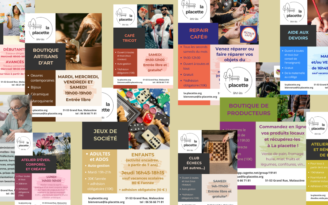 Planning de nos activités