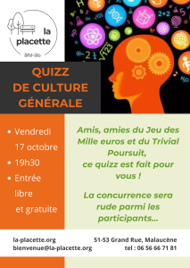 soiree quizz culture Générale